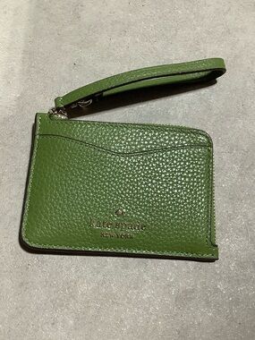 Kate spade Leila pebbled leather wallet